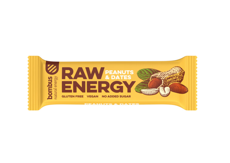 Raw Energy Peanuts & Dates 50g