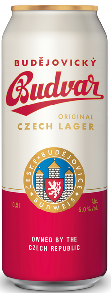 Budvar Original Lager 5% 0,5l