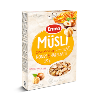 Emco Mysli hasselpähkinä 370g