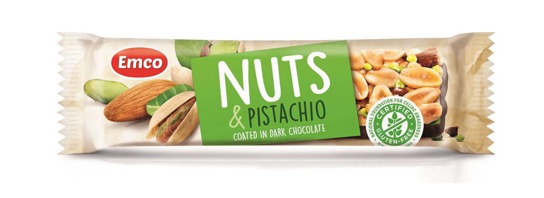 Emco pähkinäpatukka 35g pistaasi