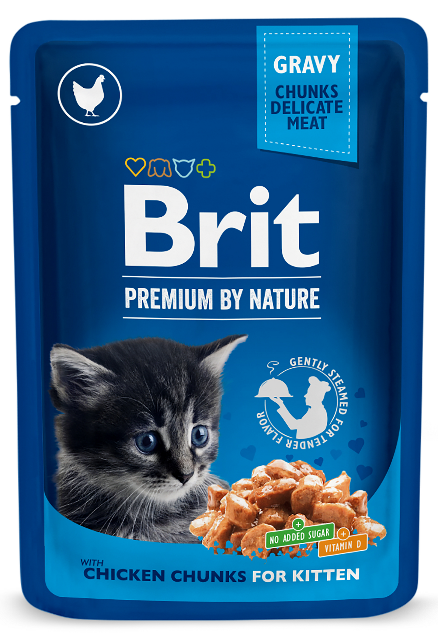 Brit Premium Cat kana kastikkeessa pennuille 100g