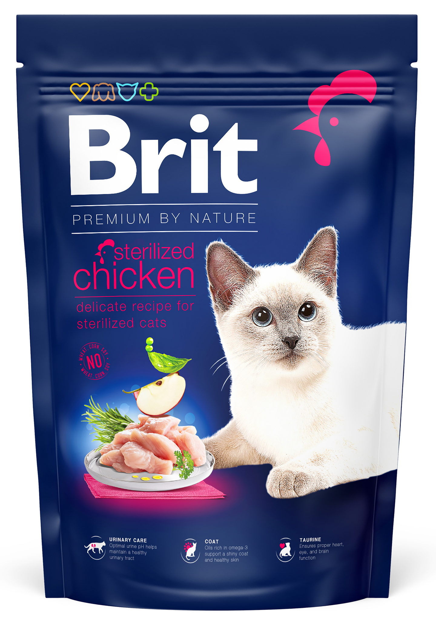 Brit Premium by Nature Kanaa steriloiduille kissoille 300g