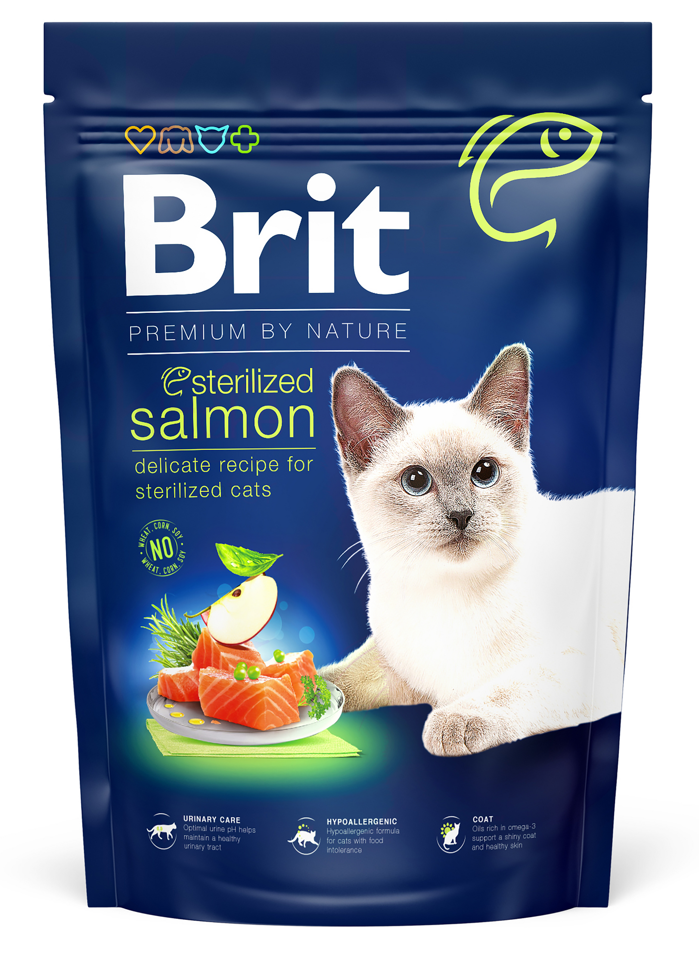Brit Premium by Nature Lohta steriloiduille kissoille 300g