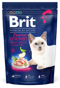 Brit Premium by Nature Kanaa steriloiduille kissoille 800g