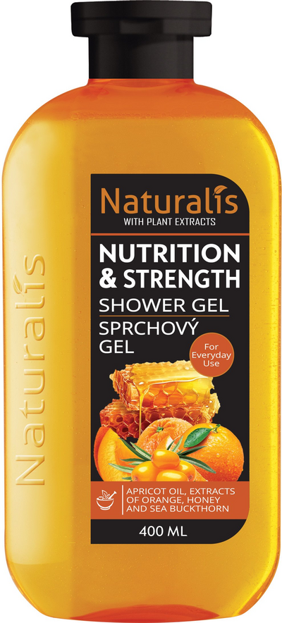 Naturalis suihkugeeli 400ml Nutrition & Strenght Every Day Use