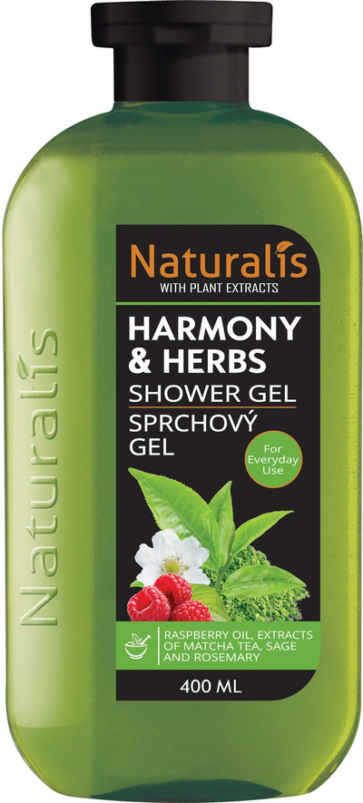 Naturalis suihkugeeli 400ml Harmony & Herbs Every Day Use
