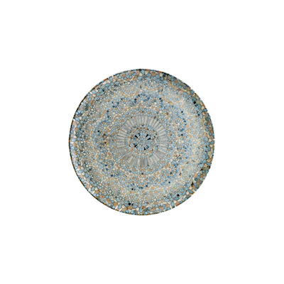 Assiette à Pizza Bonna - Sépia - Porcelaine - 32 Cm - Lot De 2