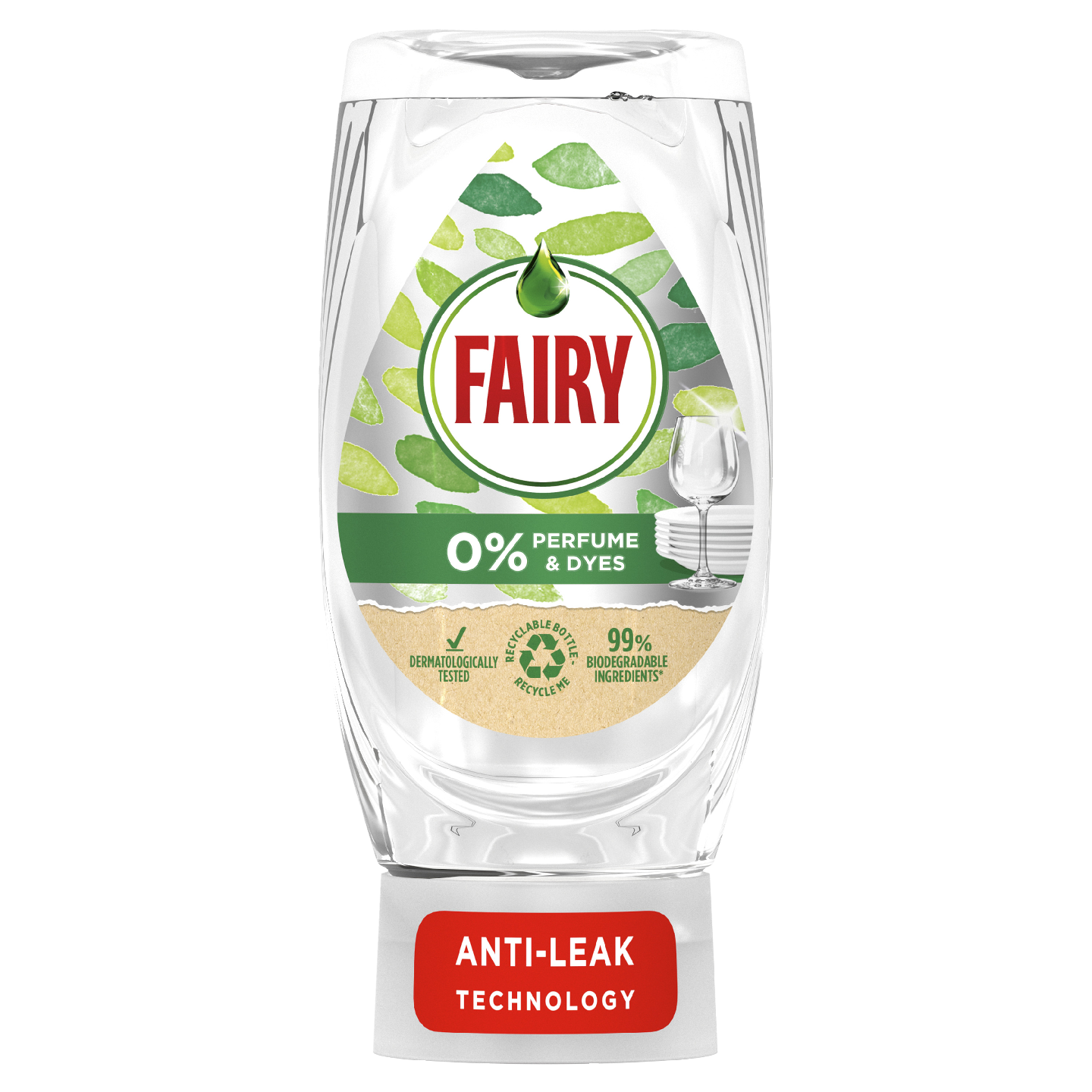 Fairy astianpesuaine 450ml 0% tuoksuja ja väriaineita