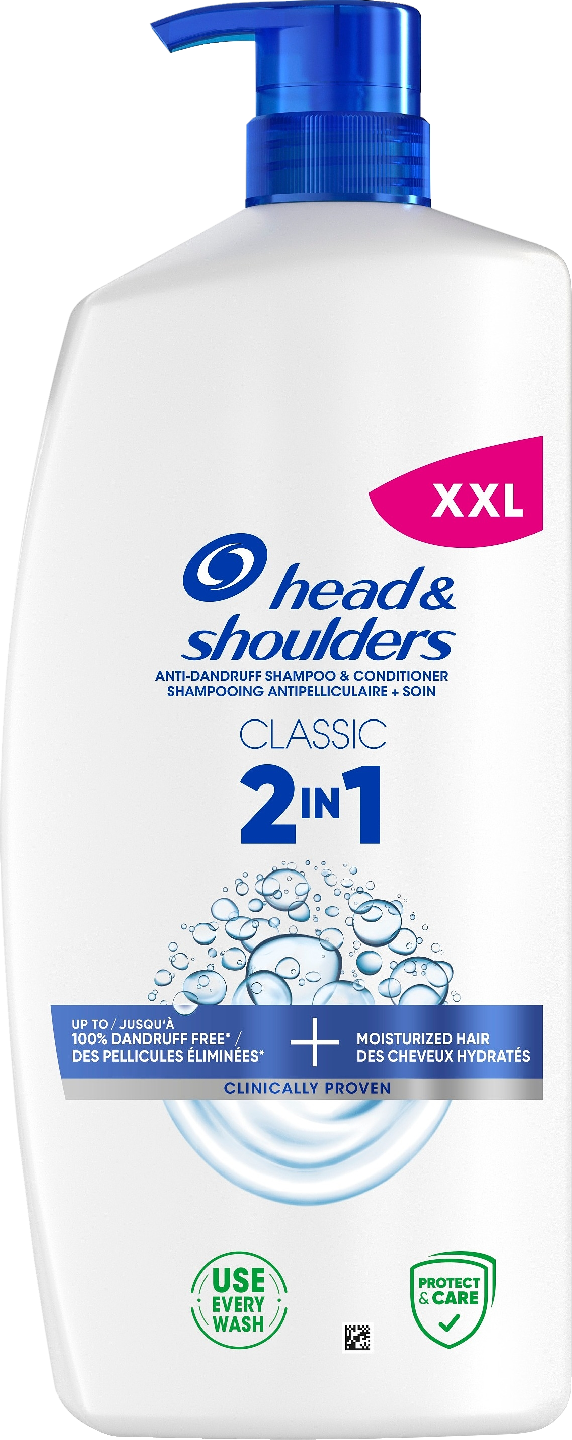 head&shoulders 2in1 Classic Clean 800ml shampoo