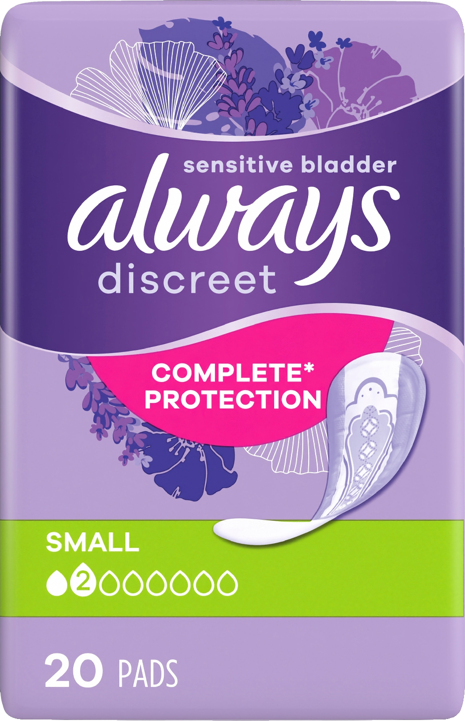 Always Discreet Small 20kpl inkontinenssiside