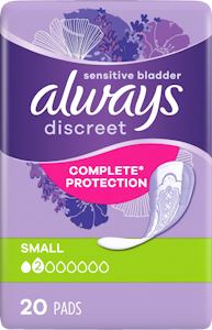 Always Discreet Small 20kpl inkontinenssiside