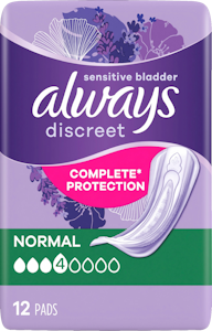 Always Discreet Normal 12kpl inkontinenssiside