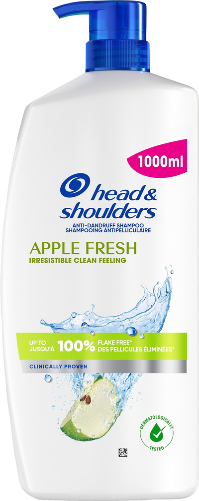 head&shoulders Apple Fresh 1000ml shampoo