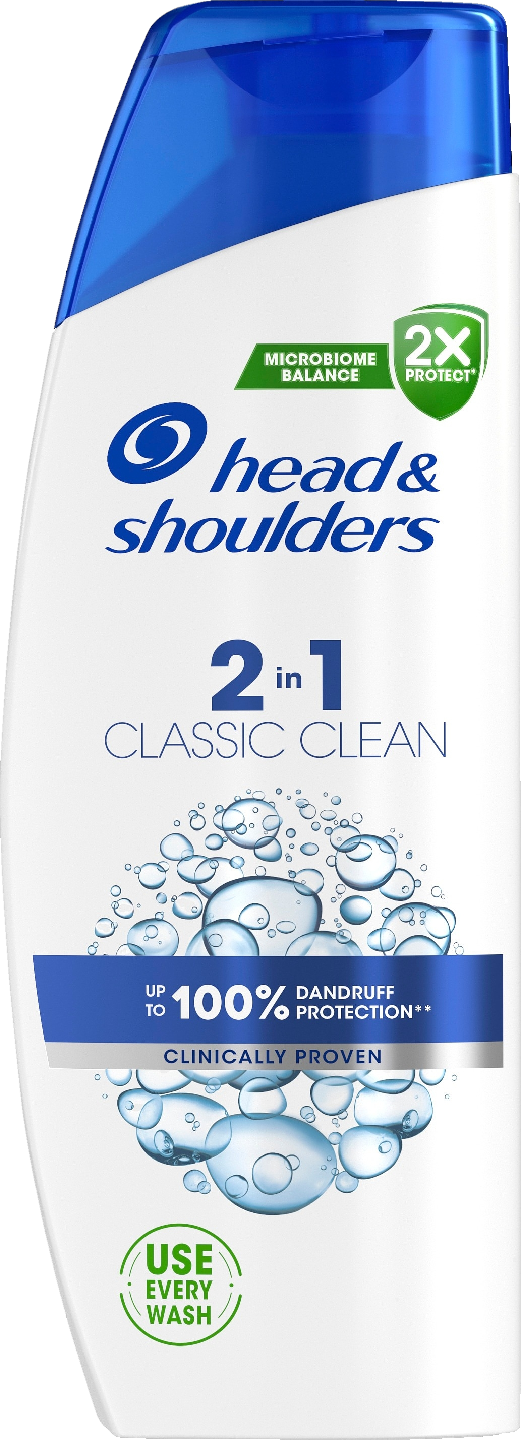 head&shoulders shampoo 250ml Classic Clean 2in1