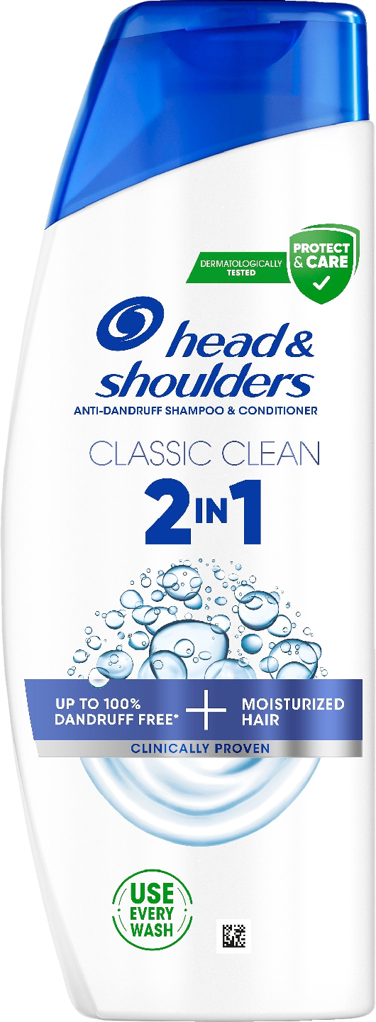 head&shoulders 2in1C lassic Clean 250ml shampoo