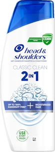 head&shoulders shampoo 250ml Classic Clean 2in1