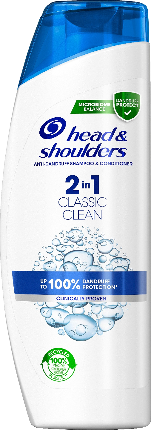 head&shoulders shampoo 500ml Classic Clean 2in1