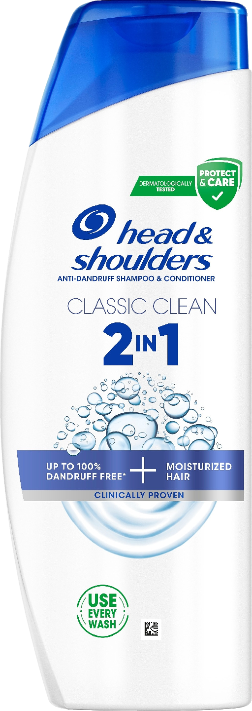 head&shoulders shampoo 500ml Classic Clean 2in1