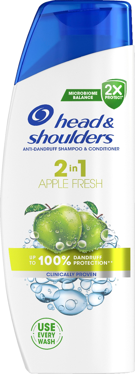 head&shoulders shampoo 250ml Apple Fresh 2in1
