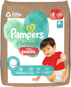 Pampers Harmonie nappy pants S4 9-15 kg 22 kpl vaippa