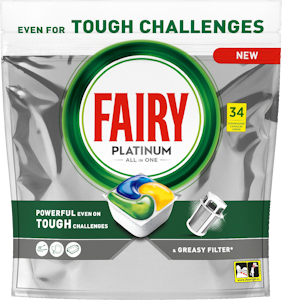 Fairy Platinum All in One Original 34kpl konetiskitabletti