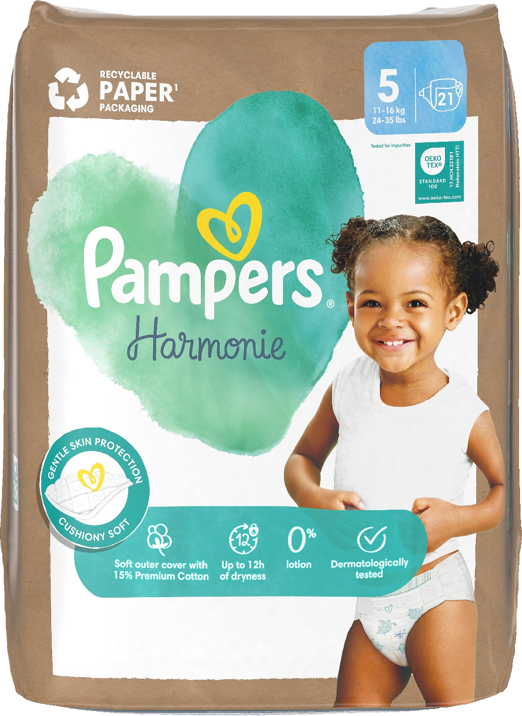 Pampers Harmonie S5 11-16 kg 21 kpl vaippa