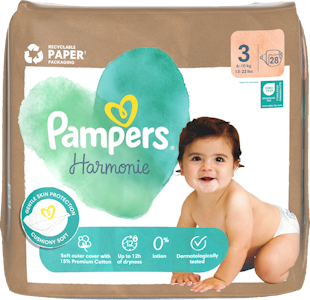 Pampers Harmonie S3 6-10 kg 28 kpl vaippa