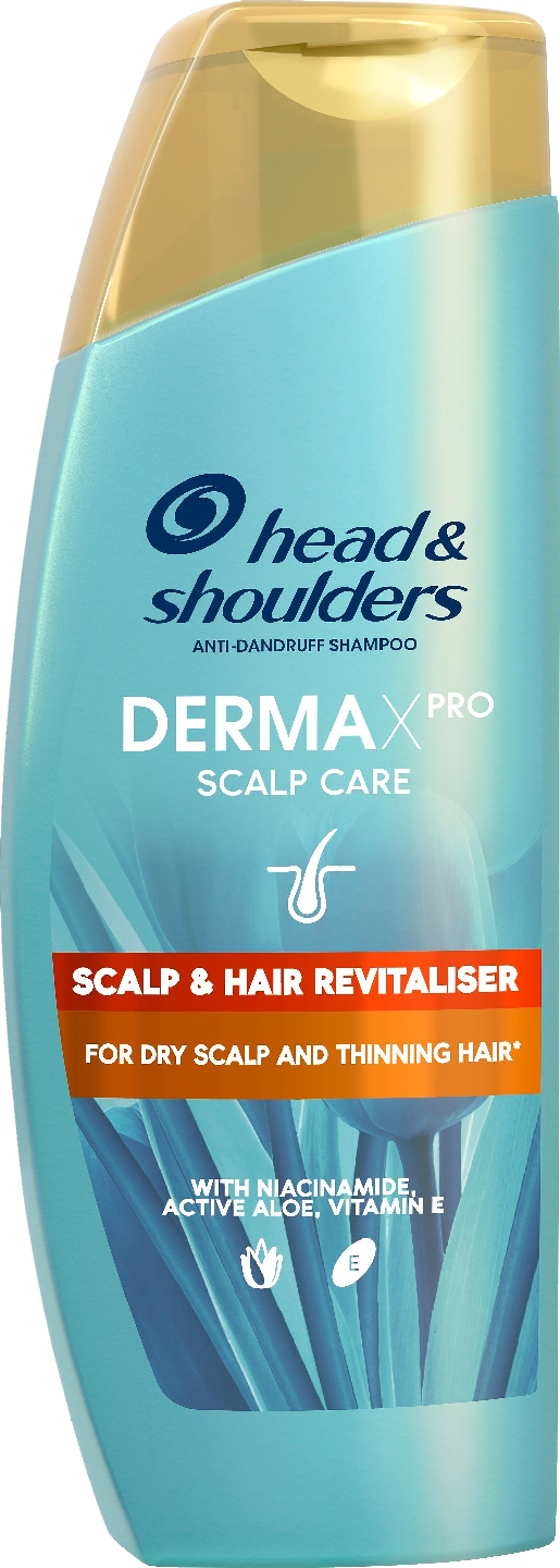 Head & Shoulders Shampoo 250ml DermaX Pro Scalp Care Scalp & Hair Revitaliser