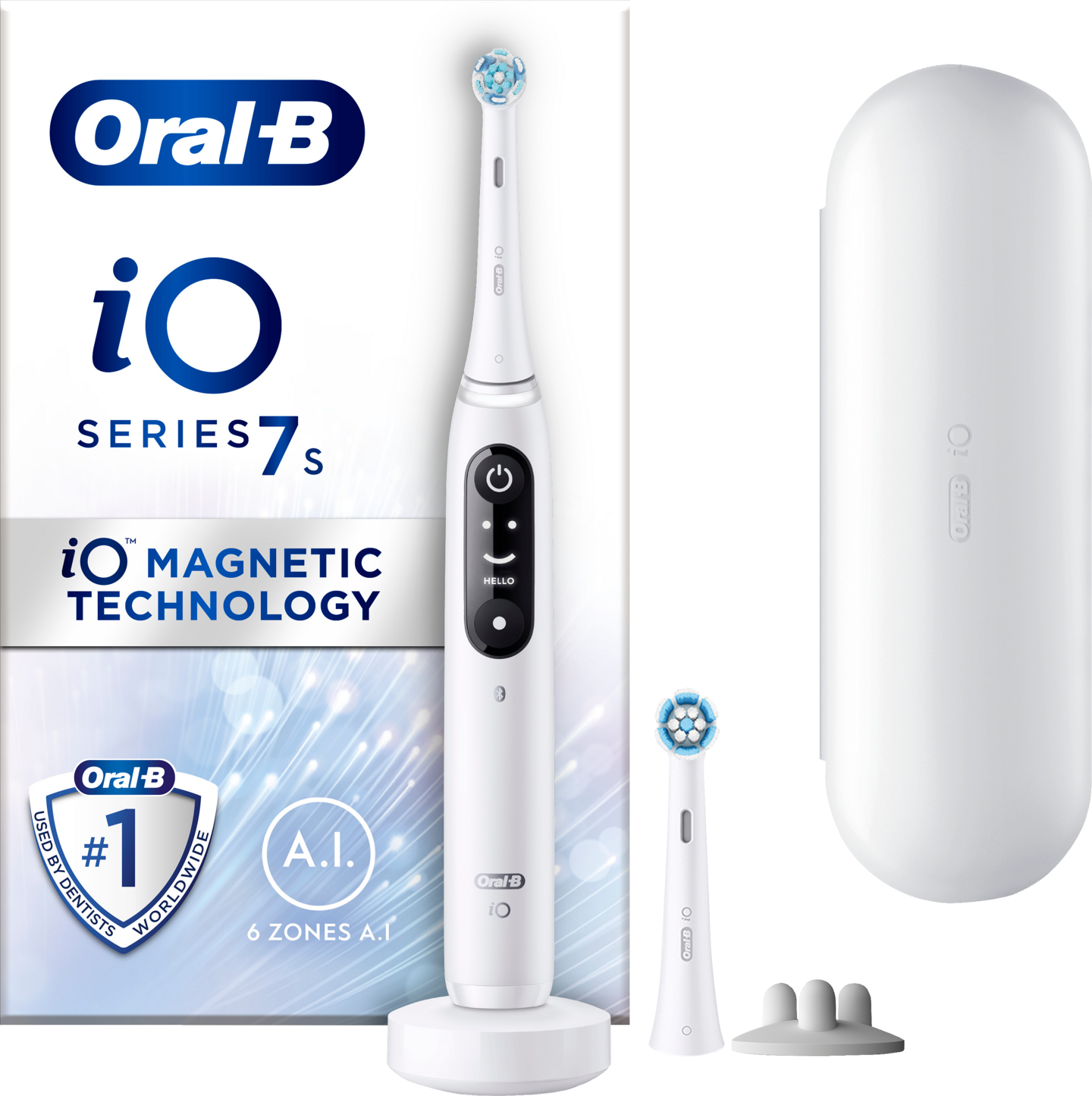 Oral-B iO7s White Alabaster -sähköhammasharja
