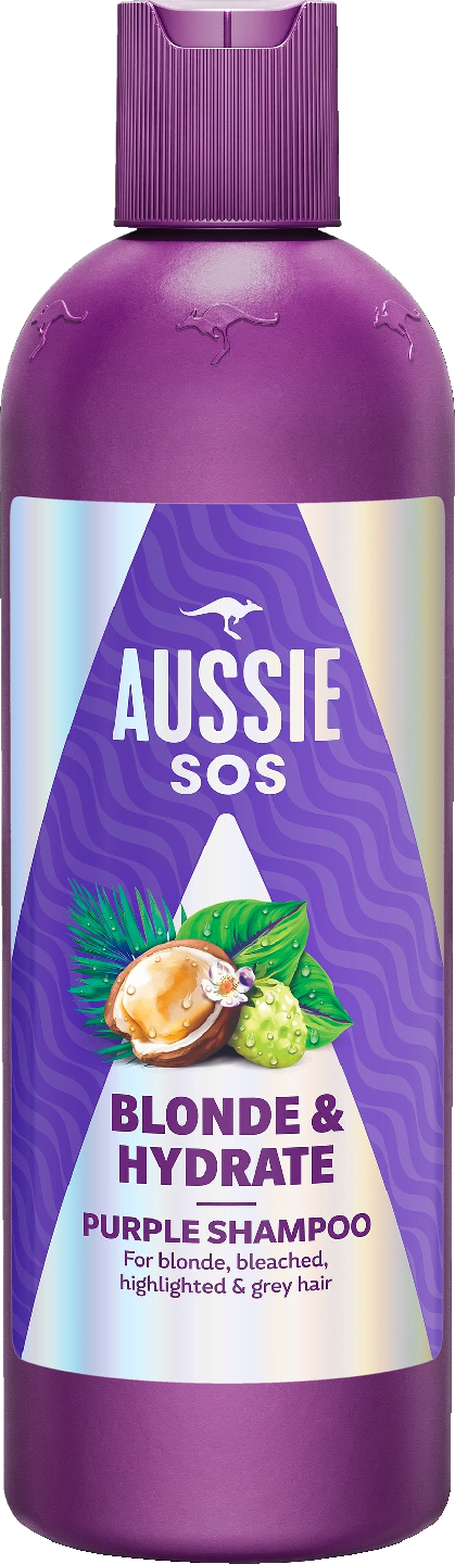 Aussie Blonde & Hydrate Purple 300ml shampoo