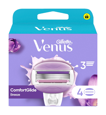 Gillette Venus Comfortglide Breeze 4kpl teräpakkaus