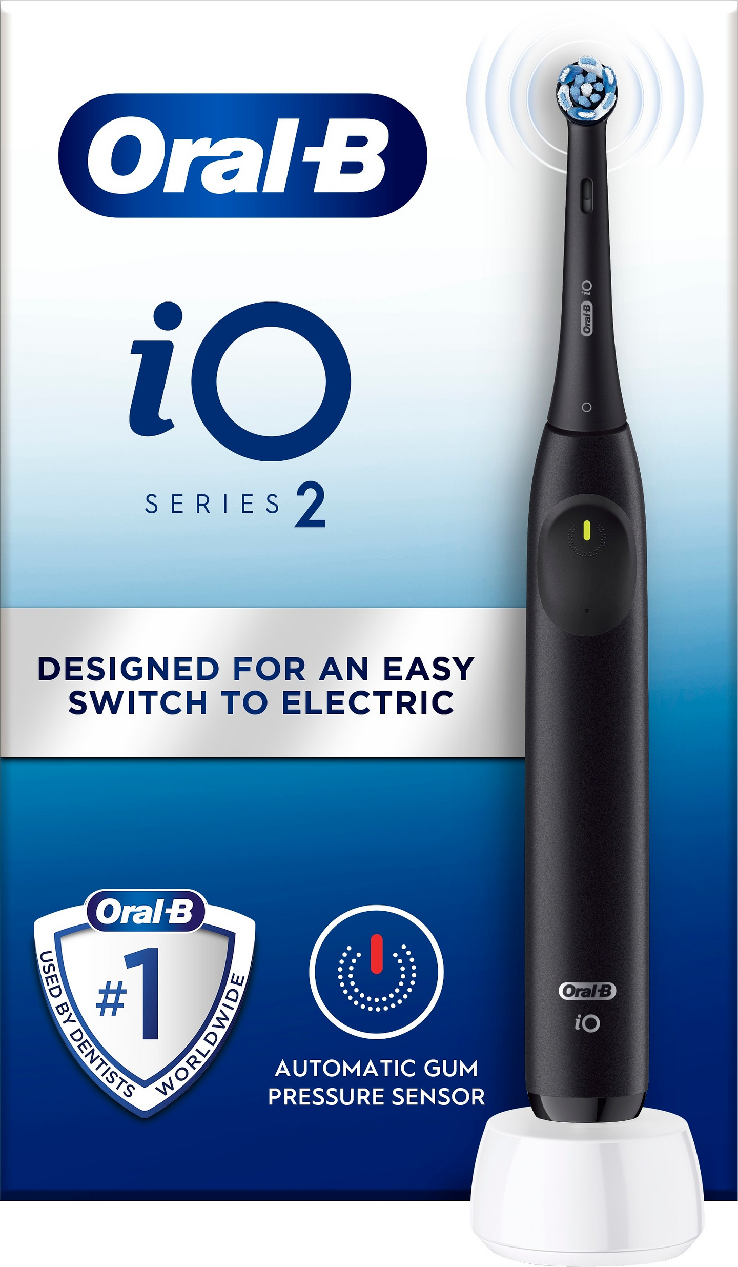 Oral-B iO2 Easy Clean Night Black -sähköhammasharja