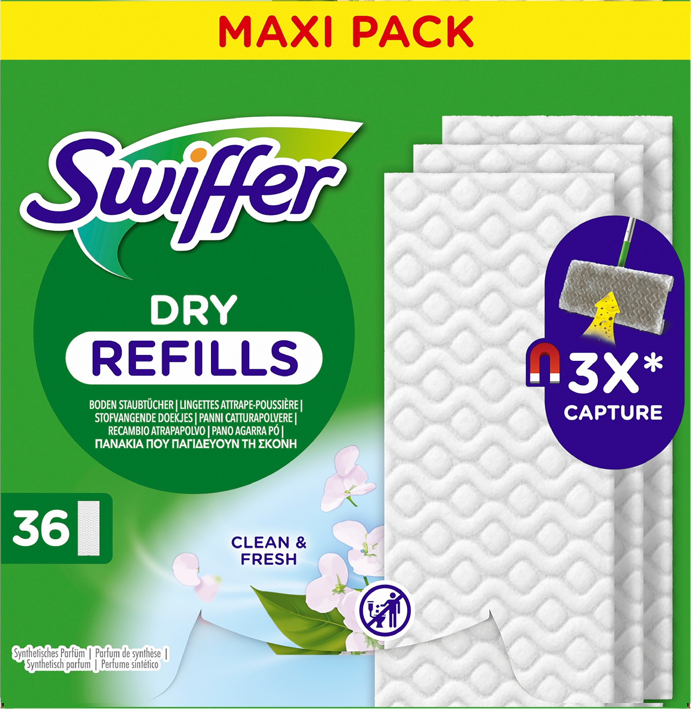 Swiffer Pölyliina lattialle 36kpl