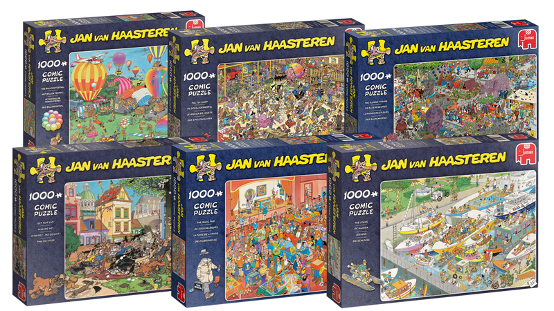 Jan Van Haasteren palapeli 1000 kpl lajitelma