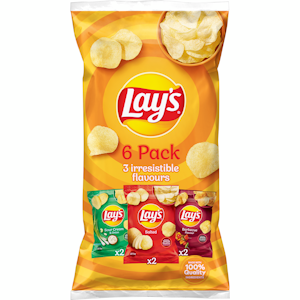 Lay's Chips 3 varianttia 6-pack