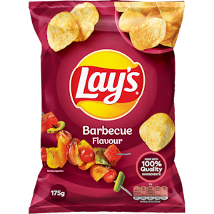 Lays perunalastu 175g Chips Barbecue