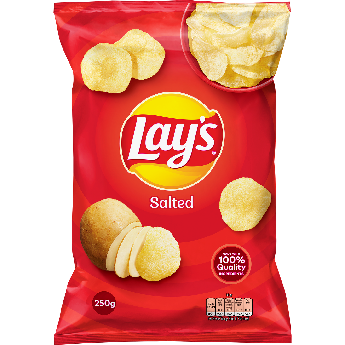 Lays Chips 250g salted