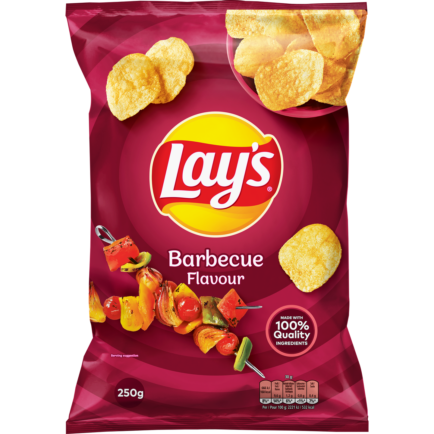 Lays Chips 250g barbeque