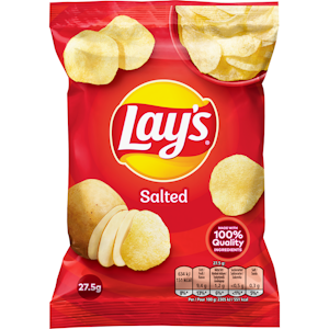 Lay's 27,5g Salted suolattu perunalastu