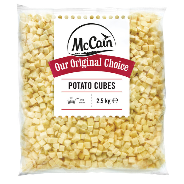 McCain perunakuutio cube 2,5kg pakaste