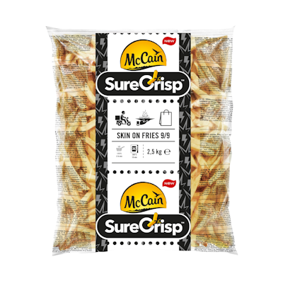 McCain SureCrisp kuorellinen tikkuranskanperuna 9mm 2,5kg pakaste
