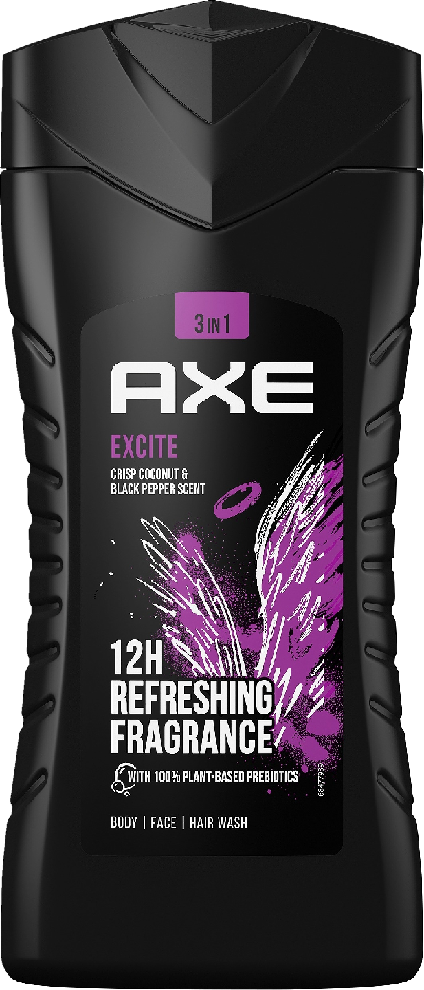 Axe suihkusaippua 250ml Excite