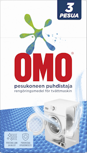 Omo Pesukoneenpuhdistaja 3x40g