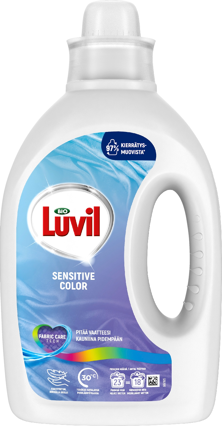 Bio Luvil pyykinpesuneste 920ml Sensitive Color