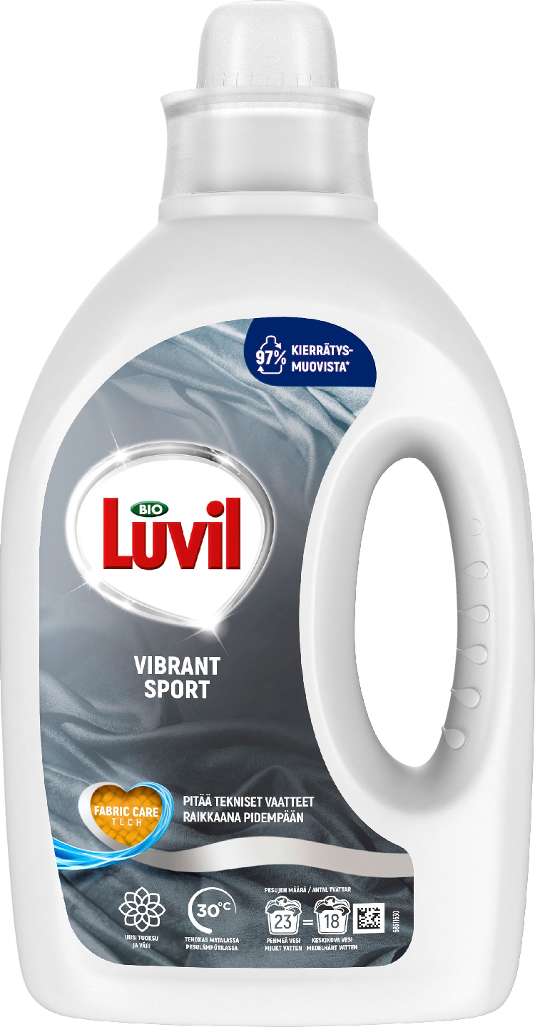 Bio Luvil pyykinpesuneste 920ml Sport