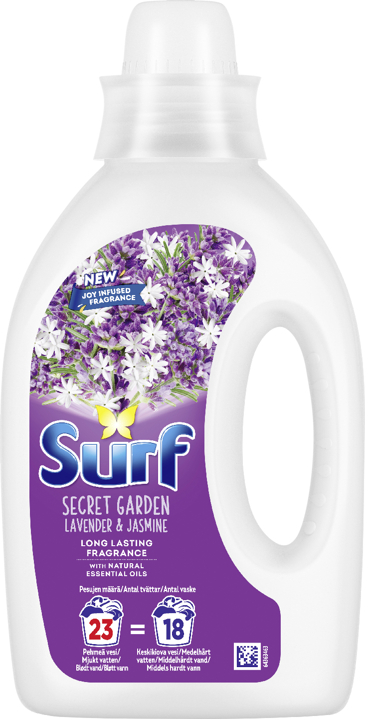 Surf pyykinpesuneste 920ml Secret Garden Lavender & Jasmine