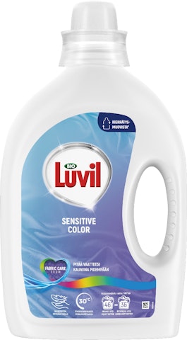 Bio Luvil pyykinpesuneste 1,84L sensitive color