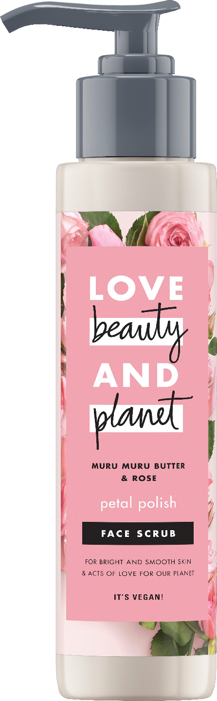 Love Beauty and Planet kuorintavoide 125ml Face Scrub Petal Polish