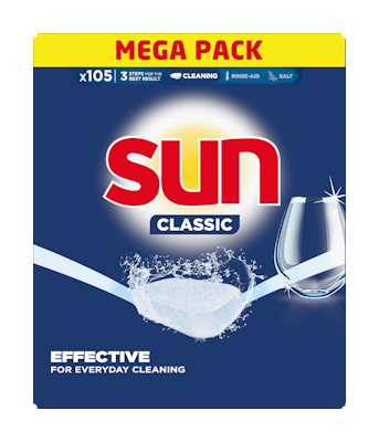Sun konetiskitabletti 105kpl Classic