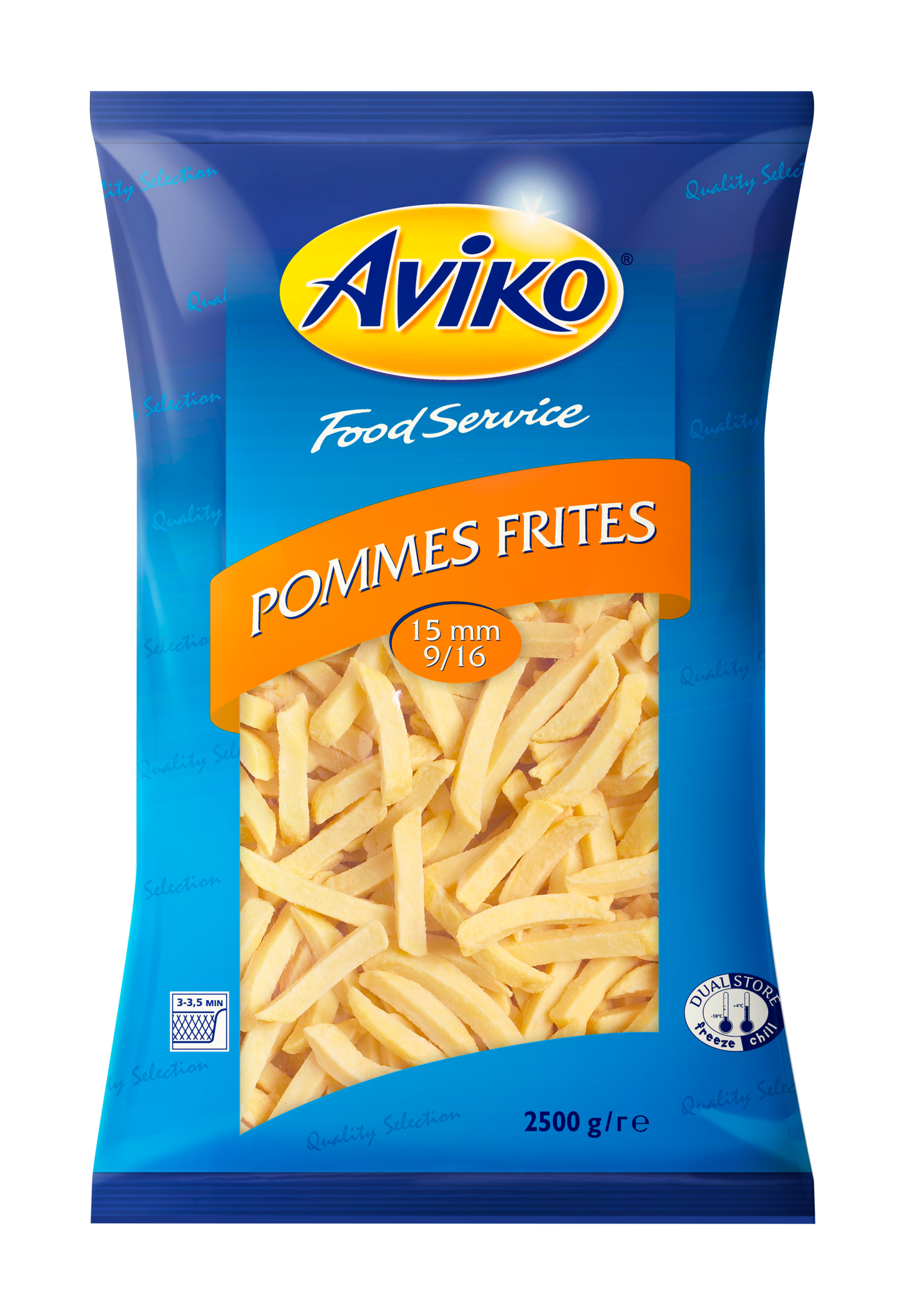 Aviko tikkuperuna 15mm 2,5kg pakaste